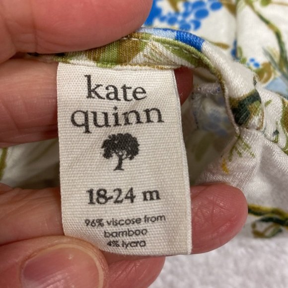 Kate Quinn side skirted bamboo long sleeve bodysuit 18/24m - Picture 5 of 6